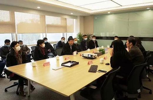 上海市副市长陈群一行莅临上海威廉希尔中文官网集团视察调研